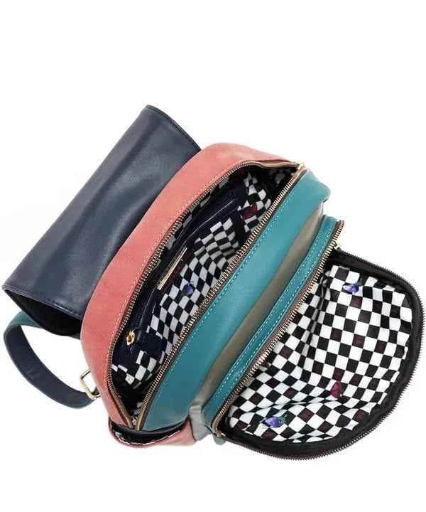 Nicole Lee USA Cat Eco-Leather Convertible Backpack Bag for a perfect OOTD – dress to impress outfits from Amexza