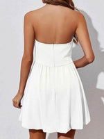 Ruched Tube Mini Dress for a perfect OOTD – dress to impress outfits from Amexza