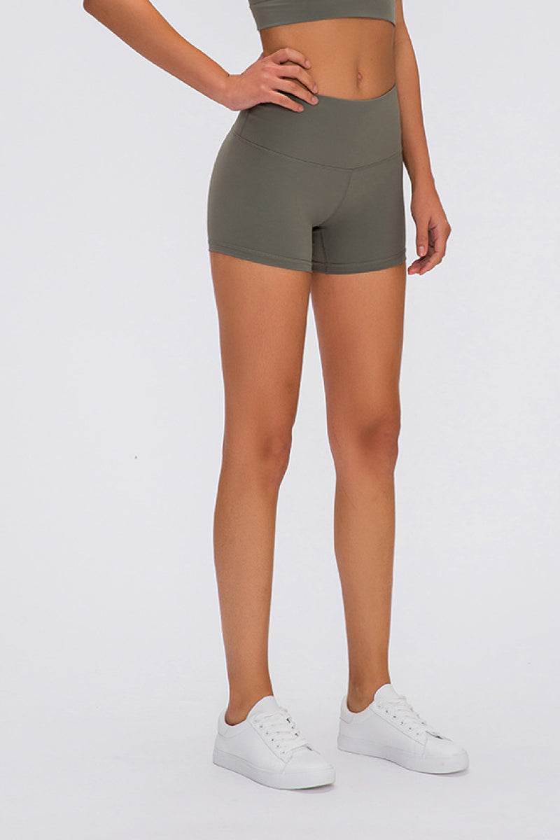 Millennia Stitch Active Shorts Olive for a perfect OOTD – dress to impress outfits from Amexza