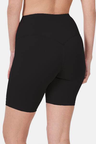 Zenana High Waist Active Shorts for a perfect OOTD – dress to impress outfits from Amexza