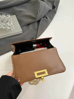 Solid Color Chain Shoulder Bag for a perfect OOTD – dress to impress outfits from Amexza