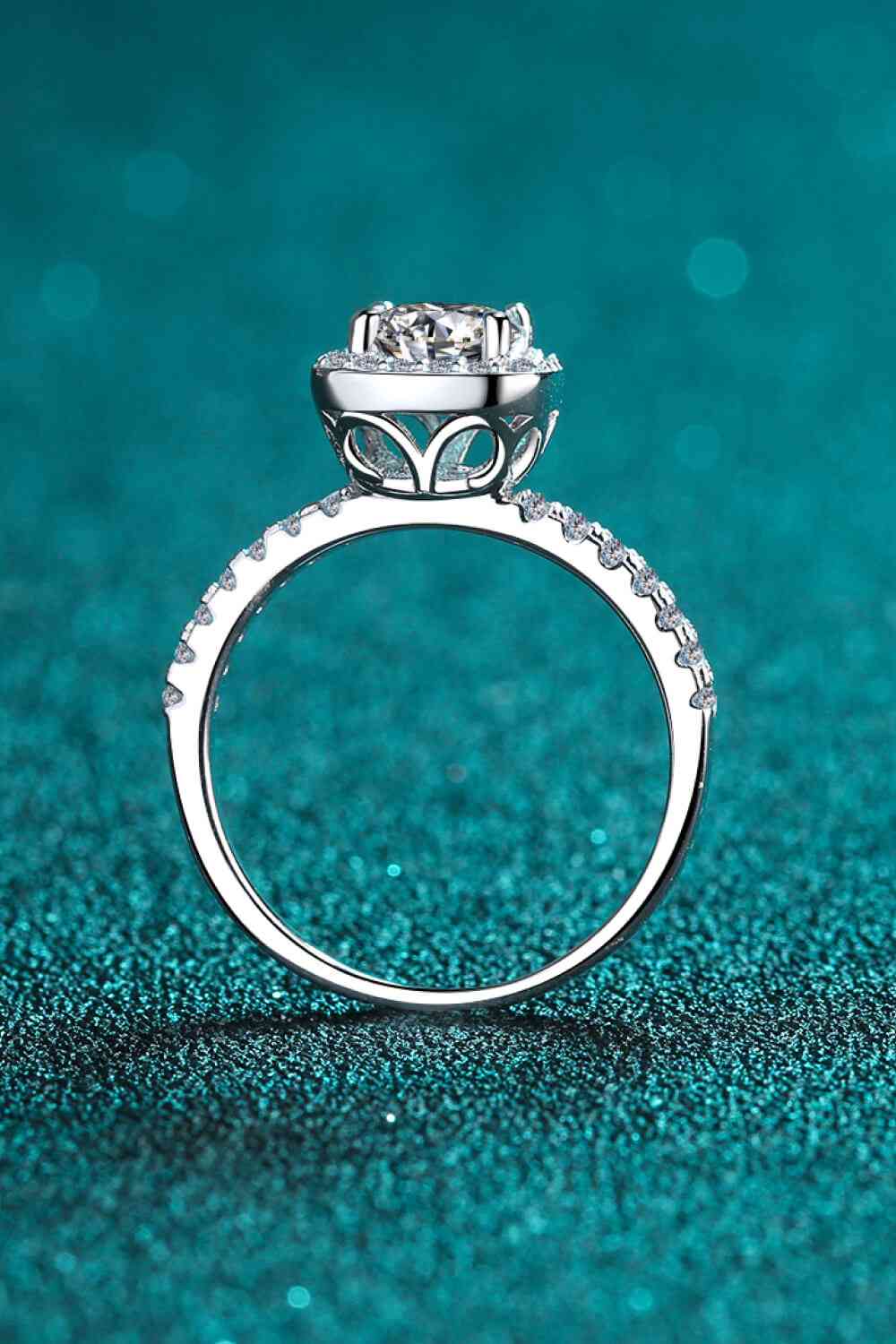 Square Moissanite Ring for a perfect OOTD – dress to impress outfits from Amexza