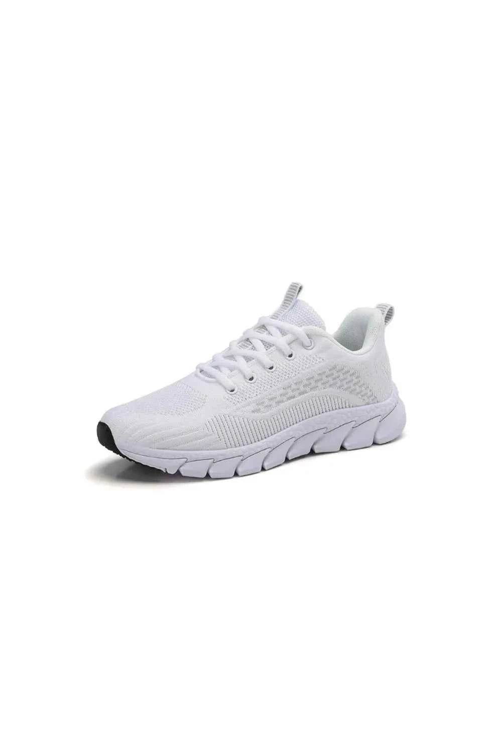 Breathable Mesh Round Toe Athletic White and gray for a perfect OOTD – dress to impress outfits from Amexza