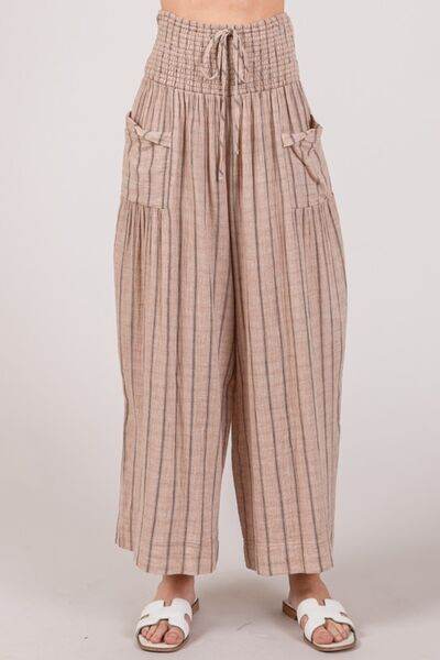 SAGE + FIG Cotton Gauze Wash Stripe Pants for a perfect OOTD – dress to impress outfits from Amexza