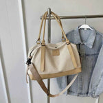 Contrast Travel Bag Khaki One Size for a perfect OOTD – dress to impress outfits from Amexza