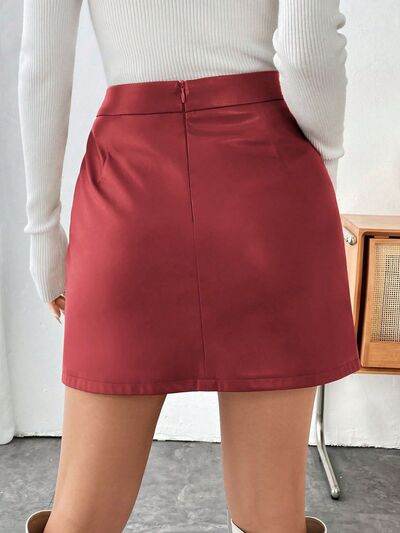 Mini Skirt with Zipper for a perfect OOTD – dress to impress outfits from Amexza