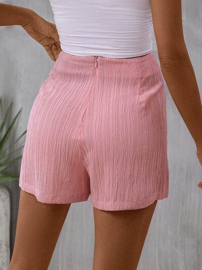 Perfee Tied High Waist Skort - Amexza