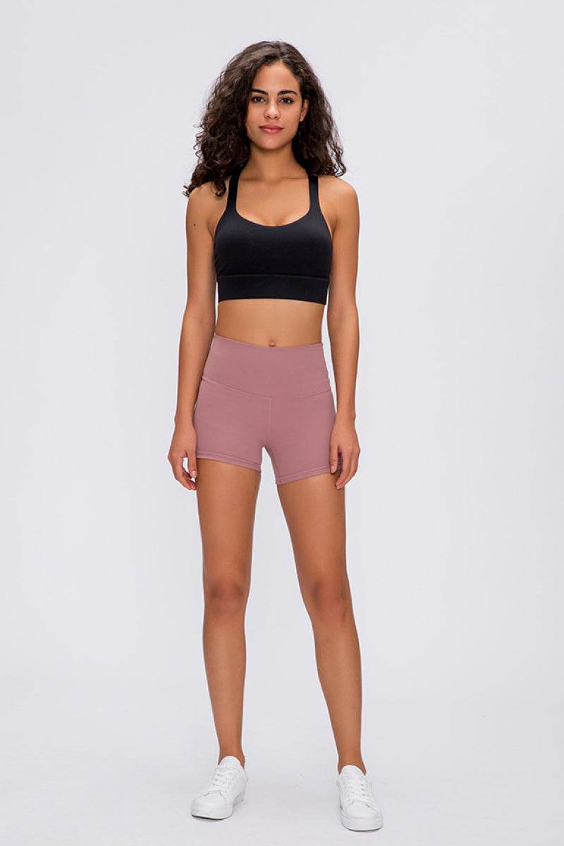 Millennia Stitch Active Shorts for a perfect OOTD – dress to impress outfits from Amexza