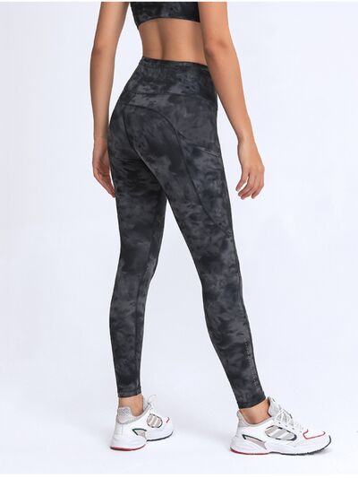 Millennia Wide Waistband Leggings with Pockets for a perfect OOTD – dress to impress outfits from Amexza