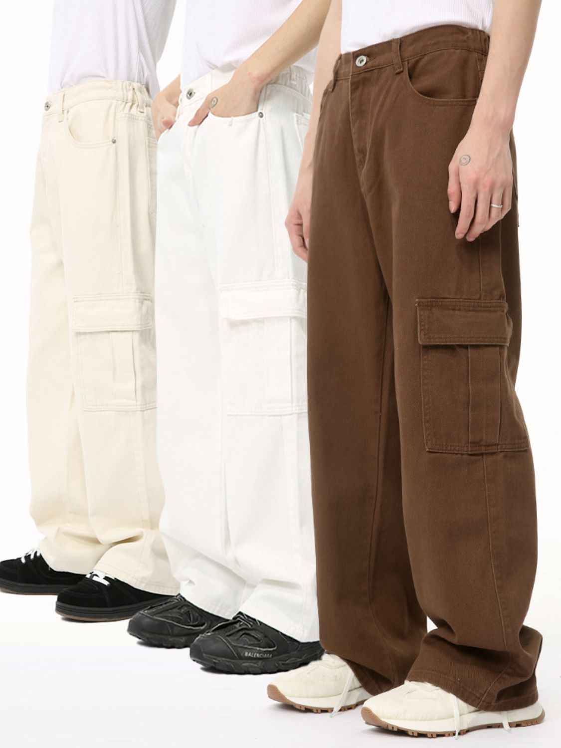 Hight Rise Wide Leg Cargo Pants for a perfect OOTD – dress to impress outfits from Amexza