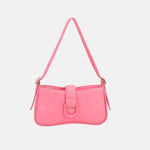 David Jones PU Leather Shoulder Bag Pink One Size for a perfect OOTD – dress to impress outfits from Amexza