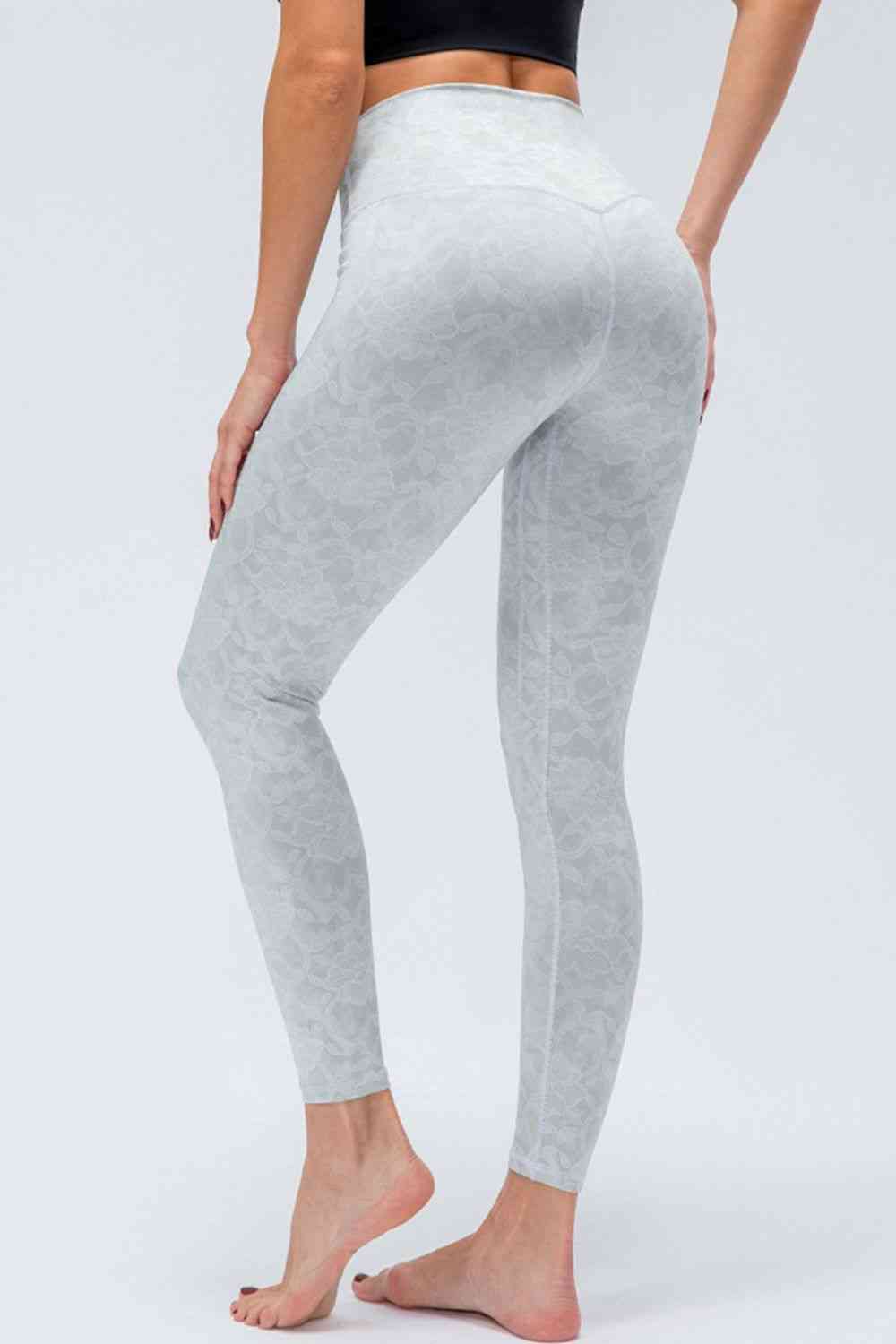 Wide Waistband Slim Fit Active Leggings for a perfect OOTD – dress to impress outfits from Amexza