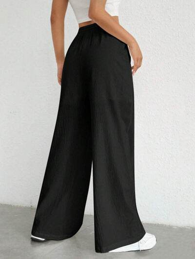 Drawstring Wide Leg Pants for a perfect OOTD – dress to impress outfits from Amexza