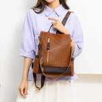 PU Leather Backpack Bag for a perfect OOTD – dress to impress outfits from Amexza