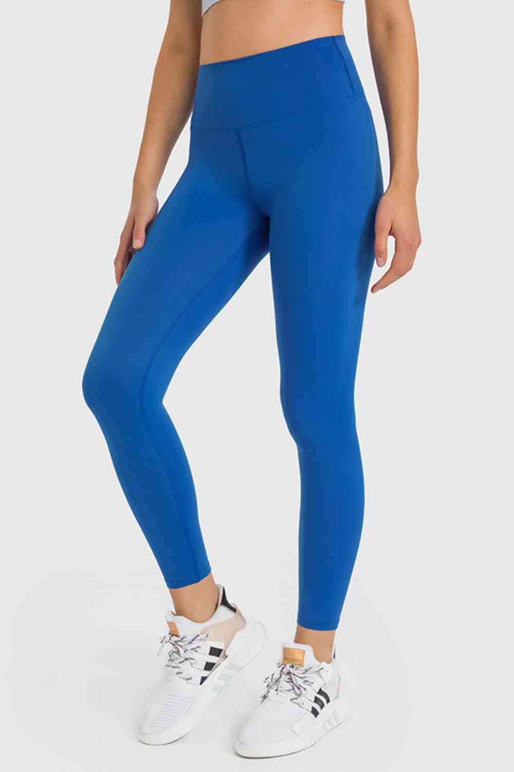 Millennia High Waist Ankle-Length Yoga Leggings Indigo for a perfect OOTD – dress to impress outfits from Amexza