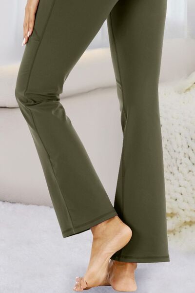 Pocketed High Waist Active Pants for a perfect OOTD – dress to impress outfits from Amexza