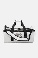 Nicole Lee USA Large Duffel Bag White One Size for a perfect OOTD – dress to impress outfits from Amexza
