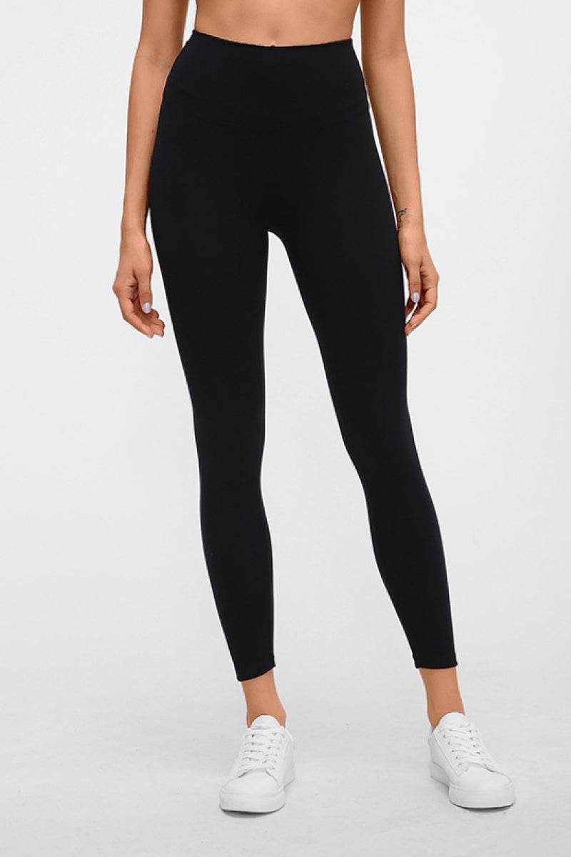 Millennia Basic Full Length Active Leggings Black for a perfect OOTD – dress to impress outfits from Amexza