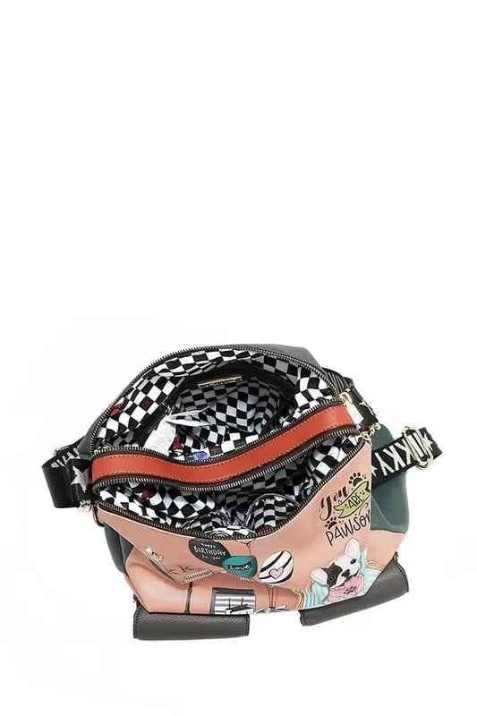 Nicole Lee USA Multifunction Adjustable Strap Eco-Leather Backpack for a perfect OOTD – dress to impress outfits from Amexza