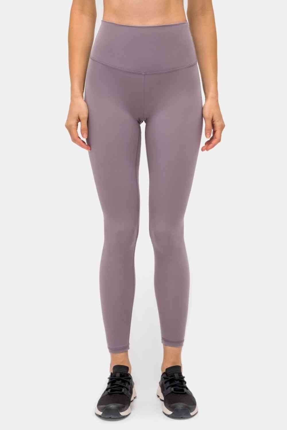 Millennia Invisible Pocket Sports Leggings Pink Purple for a perfect OOTD – dress to impress outfits from Amexza