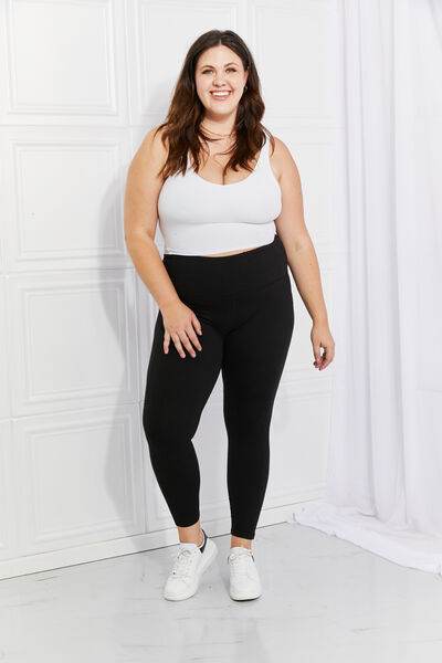 Leggings Depot Full Size Strengthen and Lengthen Reflective Dot Active Leggings for a perfect OOTD – dress to impress outfits from Amexza