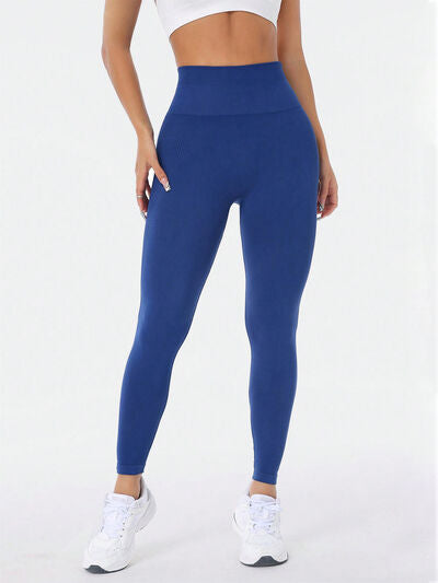 High Waist Active Leggings Royal Blue for a perfect OOTD – dress to impress outfits from Amexza