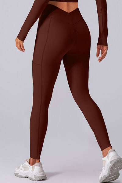 High Waist Active Leggings with Pockets for a perfect OOTD – dress to impress outfits from Amexza