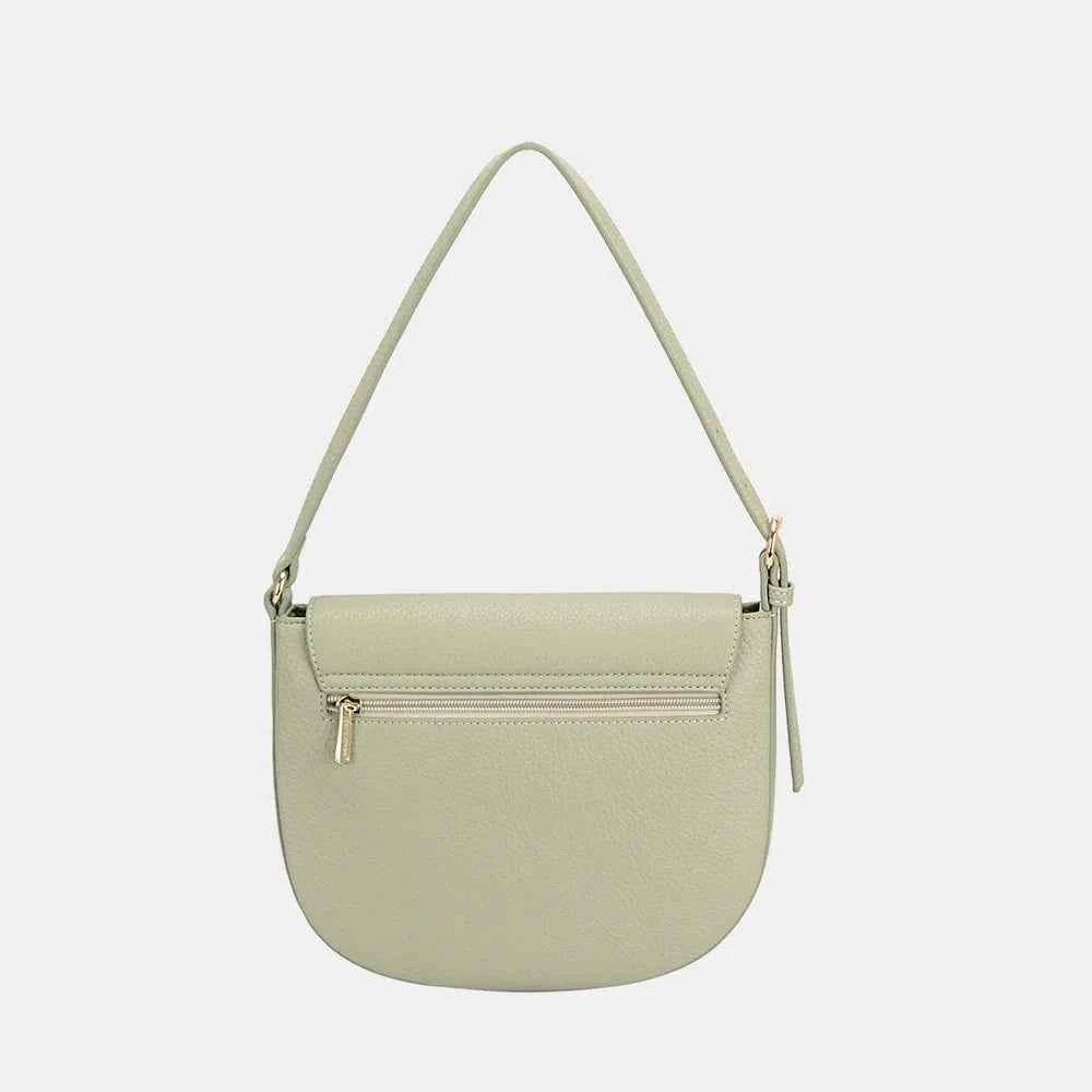 David Jones Metal Buckle Shoulder Bag for a perfect OOTD – dress to impress outfits from Amexza