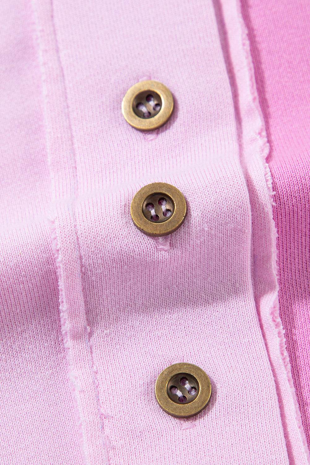 Color Block Half Button Long Sleeve Sweatshirt for a perfect OOTD – dress to impress outfits from Amexza