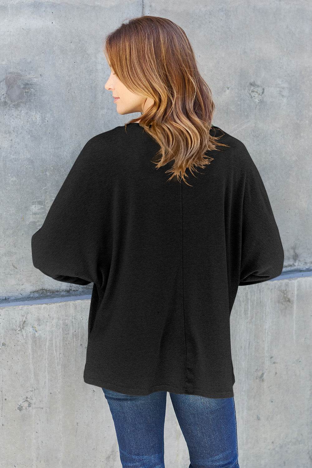 Double Take Full Size Round Neck Long Sleeve T-Shirt for a perfect OOTD – dress to impress outfits from Amexza