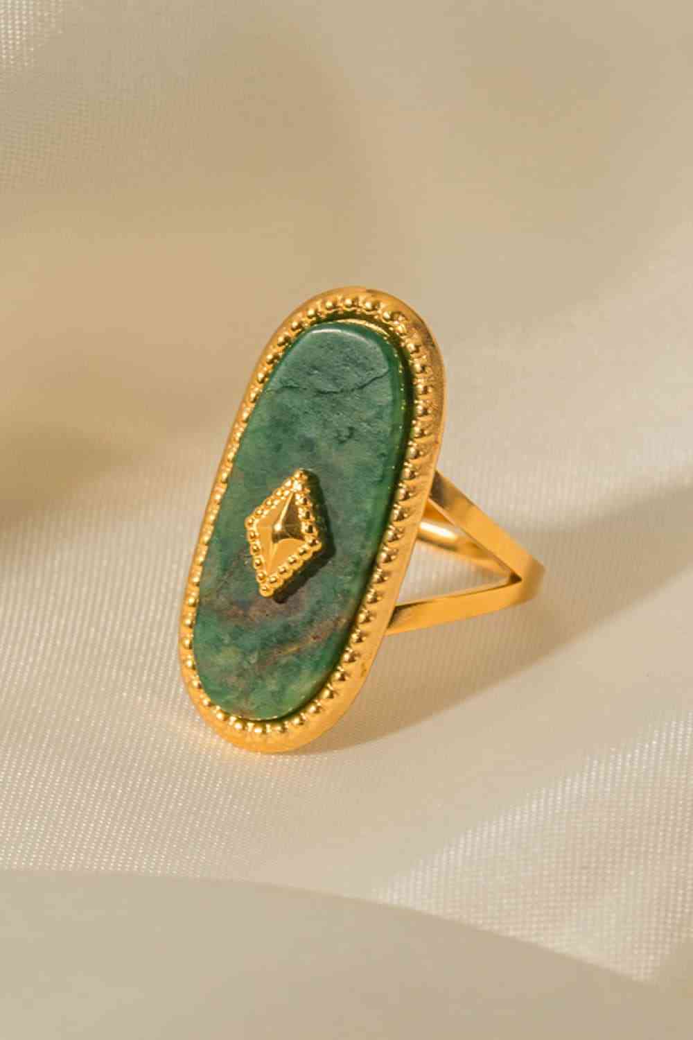 Natural Stone Copper Ring for a perfect OOTD – dress to impress outfits from Amexza