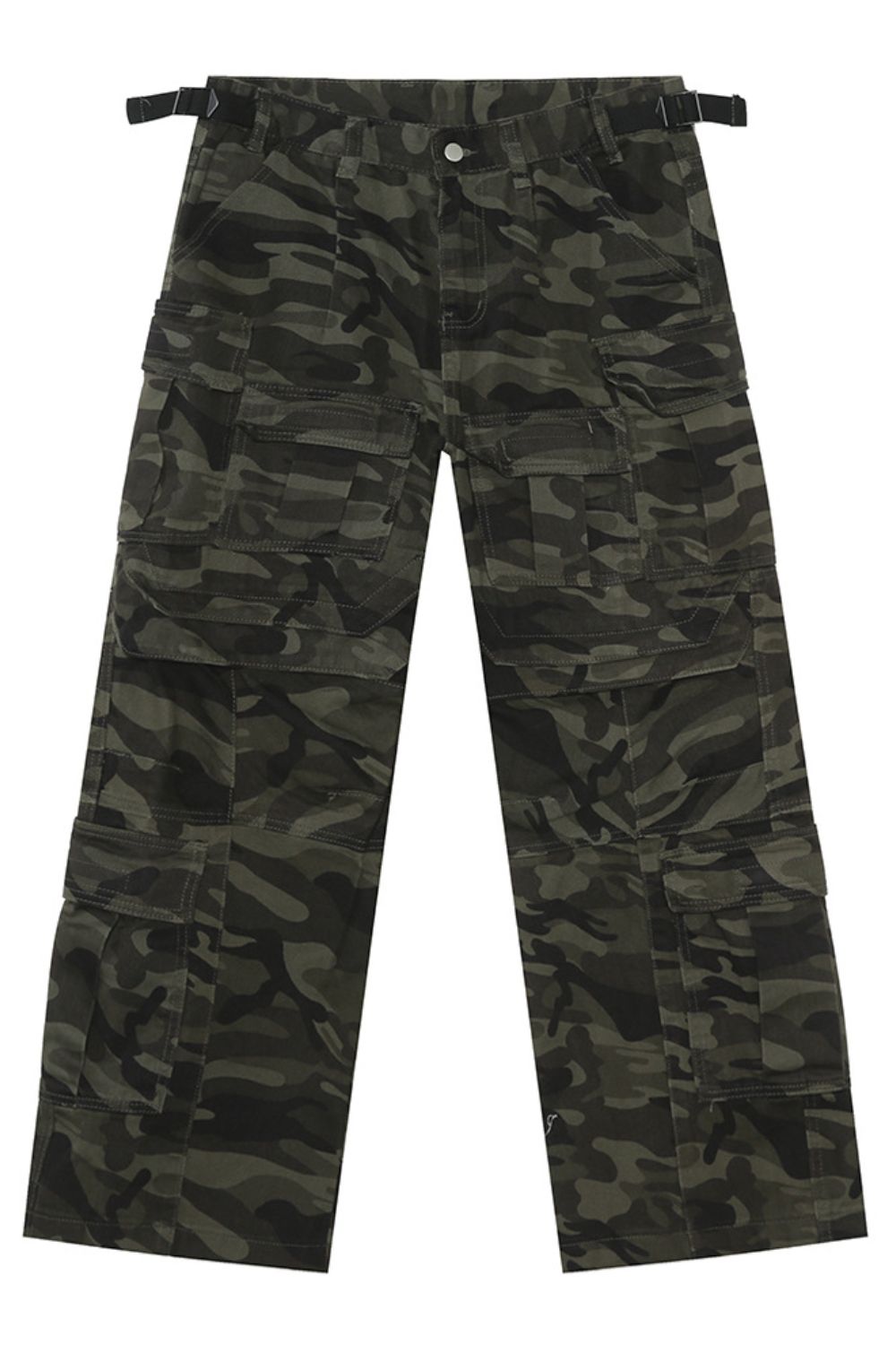 Men's Camouflage Straight Cargo Jeans for a perfect OOTD – dress to impress outfits from Amexza