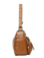 PU Leather Multi Pockets Adjustable Strap Shoulder Bag for a perfect OOTD – dress to impress outfits from Amexza