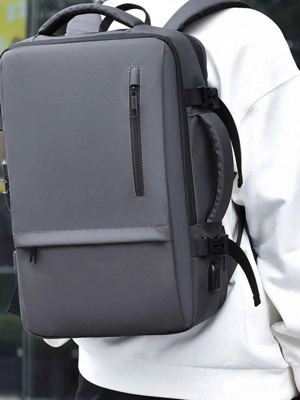 Multi-Pockets Adjustable Straps Backpack Bag for a perfect OOTD – dress to impress outfits from Amexza