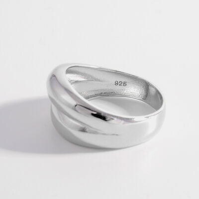 925 Sterling Silver Bulging Ring for a perfect OOTD – dress to impress outfits from Amexza