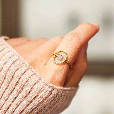 925 Sterling Silver Evil Eye Ring for a perfect OOTD – dress to impress outfits from Amexza