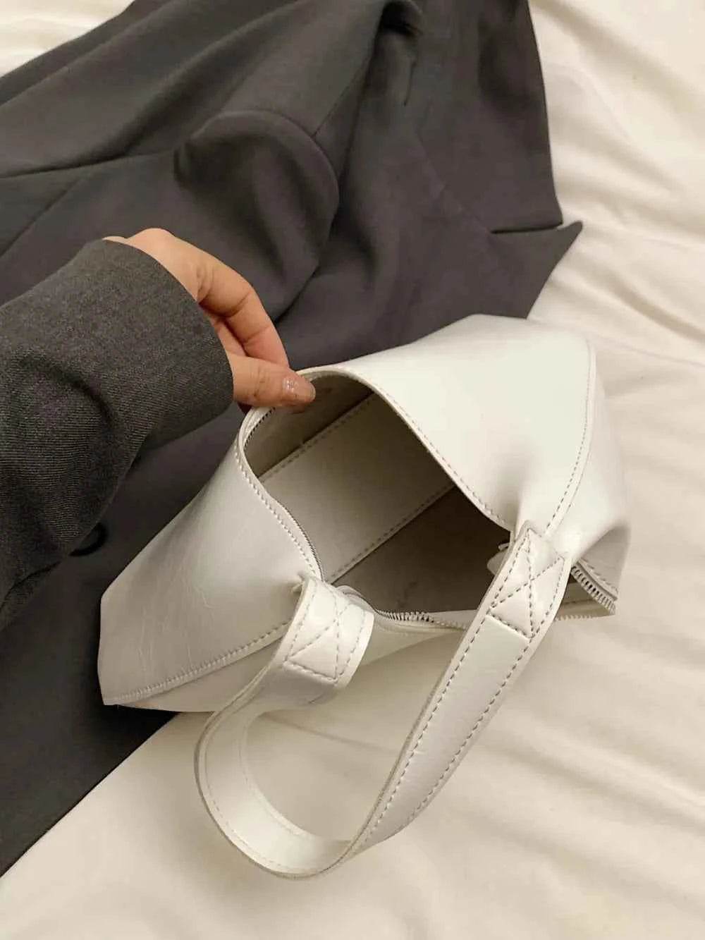 PU Leather Shoulder Bag for a perfect OOTD – dress to impress outfits from Amexza