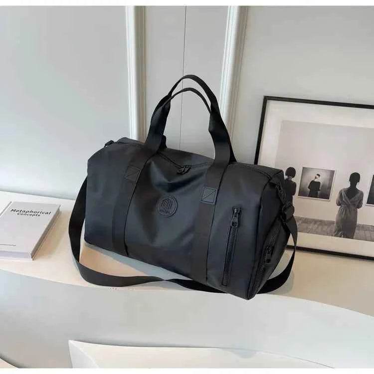 Oxford Cloth Travel Bag Black One Size for a perfect OOTD – dress to impress outfits from Amexza