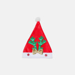2 Piece Antler Christmas Hat with pompom for a perfect OOTD – dress to impress outfits from Amexza
