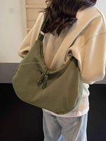 Ribbed Adjustable Strap Shoulder Bag for a perfect OOTD – dress to impress outfits from Amexza