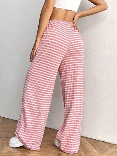 Tied Striped Wide Leg Pants for a perfect OOTD – dress to impress outfits from Amexza