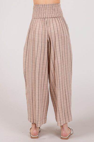 SAGE + FIG Cotton Gauze Wash Stripe Pants for a perfect OOTD – dress to impress outfits from Amexza