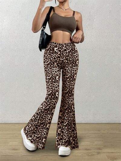 Leopard Flare Pants for a perfect OOTD – dress to impress outfits from Amexza