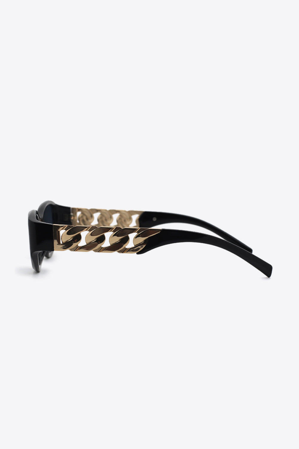 Chain Detail Temple Cat Eye Sunglasses for a perfect OOTD – dress to impress outfits from Amexza