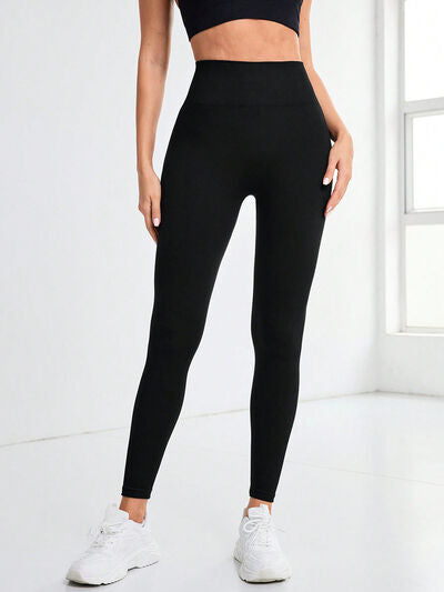 High Waist Active Leggings Black for a perfect OOTD – dress to impress outfits from Amexza