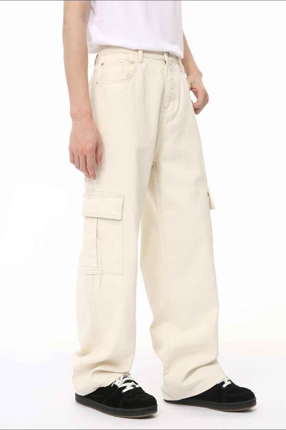 Hight Rise Wide Leg Cargo Pants for a perfect OOTD – dress to impress outfits from Amexza