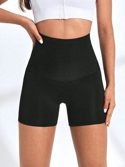 High Waist Active Shorts Black for a perfect OOTD – dress to impress outfits from Amexza