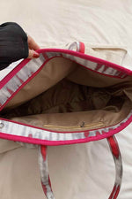 Printed PU Leather Tote Bag for a perfect OOTD – dress to impress outfits from Amexza