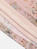 Floral Print Maxi Cami Dress with V-Neck