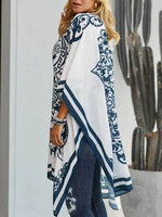 Printed Open Front Cover-Up for a perfect OOTD – dress to impress outfits from Amexza